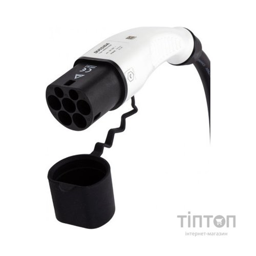 Зарядний кабель для електромобіля Duosida Type 2 - Type 2, 32A, 7.2kW, 1-фазный, 5м (EV200146)