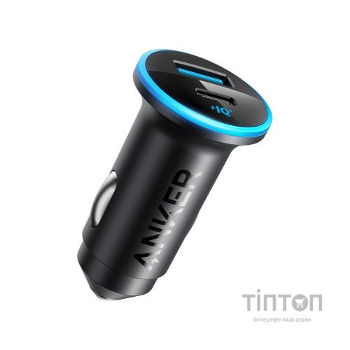 Зарядний пристрій Anker PowerDrive 323 30W PD + 22.5W USB-A Black (A2735G11)