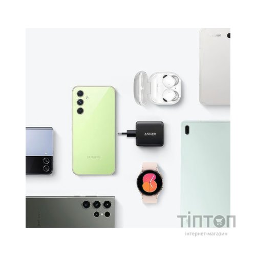 Зарядний пристрій Anker PowerPort 312 - 25W USB-C Black (A2642G11)