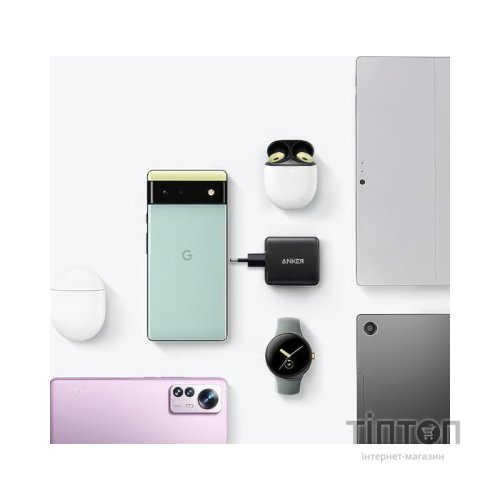 Зарядний пристрій Anker PowerPort 312 - 25W USB-C Black (A2642G11)