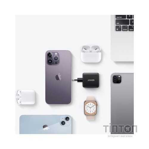 Зарядний пристрій Anker PowerPort 312 - 25W USB-C Black (A2642G11)