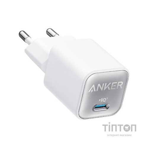 Зарядний пристрій Anker PowerPort 511 Nano III - 30W USB-C White (A2147G21)