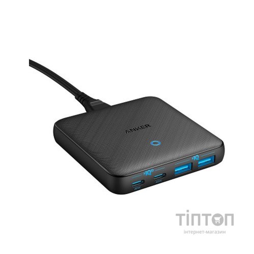 Зарядний пристрій Anker PowerPort 543 Atom III Slim 4 - 65W 22xUSB-C PIQ3.0 (A2046G12)