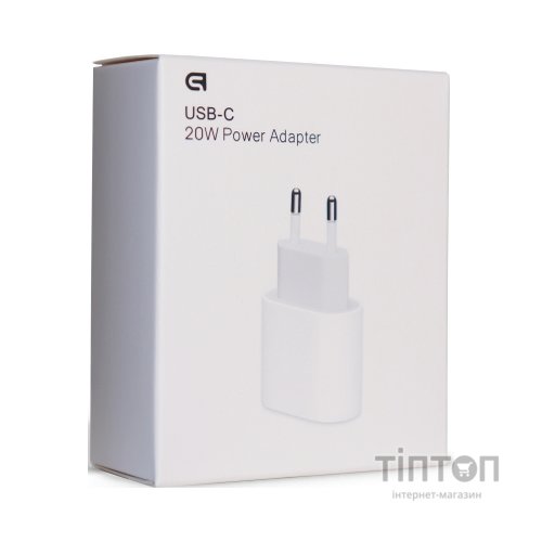 Зарядний пристрій Armorstandart AMHJ83 20W USB-C Power Adapter White (ARM58528)