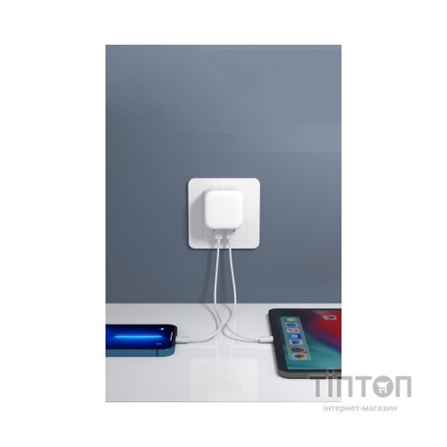 Зарядний пристрій Armorstandart AMNWM3A 35W Dual USB-C Port Compact Power Adapter (ARM62264)