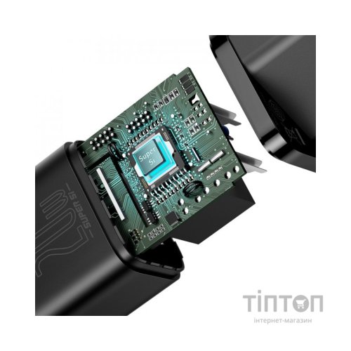 Зарядний пристрій Baseus 1 Type-C 20W (CCSUP-B01)