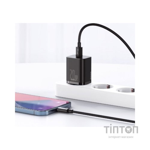 Зарядний пристрій Baseus 1 Type-C 20W (CCSUP-B01)