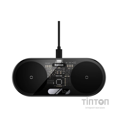 Зарядний пристрій Baseus 20W Digital LED Display (WXSX010101)