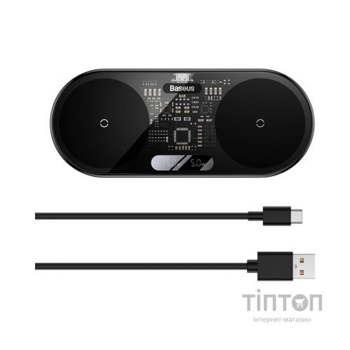 Зарядний пристрій Baseus 20W Digital LED Display (WXSX010101)