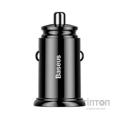 Зарядний пристрій Baseus Circular Plastic А+А 30W 2 USB Black (CCALL-YD01)