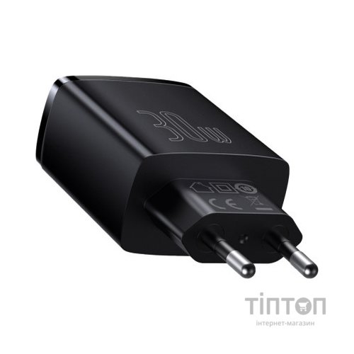 Зарядний пристрій Baseus Compact Quick Charger 2U+C (CCXJ-E01)