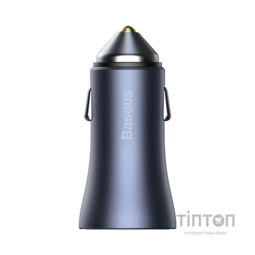 Зарядний пристрій Baseus Golden Contactor Pro USB-A/Type-C Blue (CCJD-0G)