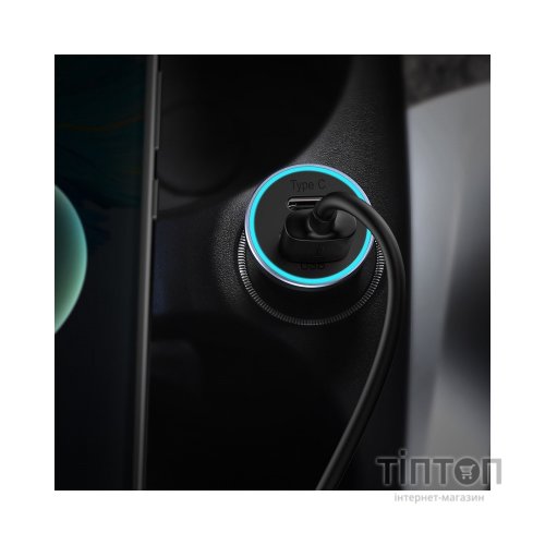 Зарядний пристрій Baseus Golden Contactor Pro USB-A/Type-C Blue (CCJD-0G)