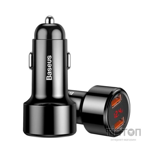 Зарядний пристрій Baseus Magic Series PPS digital display (Type-С PD + QC USB) 45W (CCMLC20C-01)