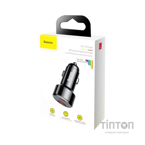 Зарядний пристрій Baseus Magic Series PPS digital display (Type-С PD + QC USB) 45W (CCMLC20C-01)