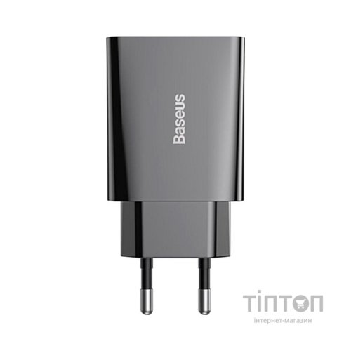 Зарядний пристрій Baseus Speed Mini Quick Charger Black (CCFS-SN01)