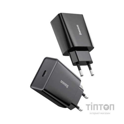 Зарядний пристрій Baseus Speed Mini Quick Charger Black (CCFS-SN01)