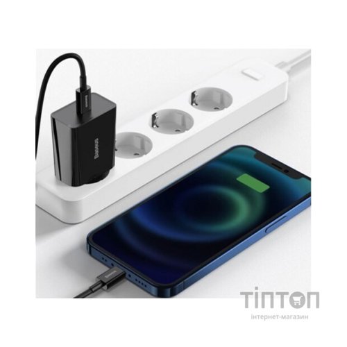 Зарядний пристрій Baseus Speed Mini Quick Charger Black (CCFS-SN01)