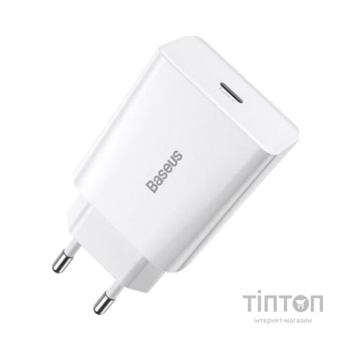 Зарядний пристрій Baseus Speed Mini Quick Charger White (CCFS-SN02)