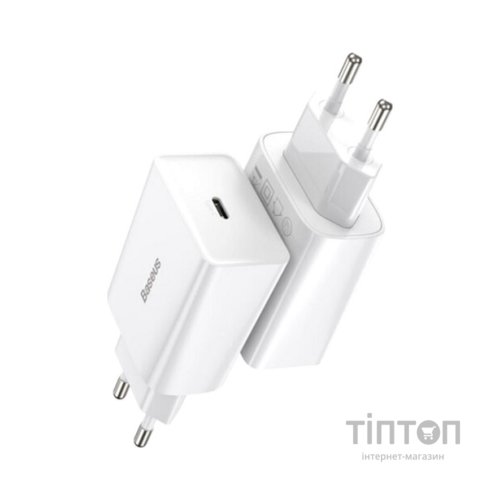 Зарядний пристрій Baseus Speed Mini Quick Charger White (CCFS-SN02)