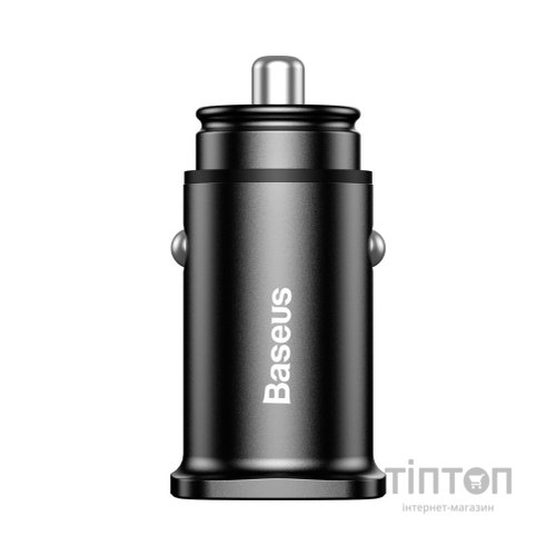 Зарядний пристрій Baseus Square metal A+A 30W Black (CCALL-DS01)