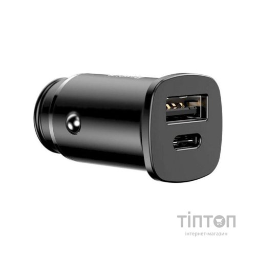 Зарядний пристрій Baseus Square PPS USB QC 4.0 + Type-C PD 3.0 SCP 30W (CCALL-AS01)