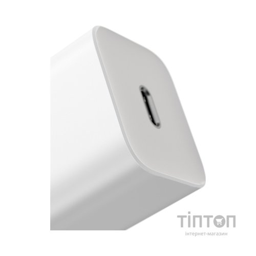 Зарядний пристрій Baseus Super Si 1C 20W With Simple Wisdom Data Cable Type-C/iP White (TZCCSUP-B02)