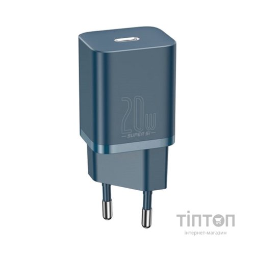 Зарядний пристрій Baseus Super Si 1C Blue (TZCCSUP-B03)