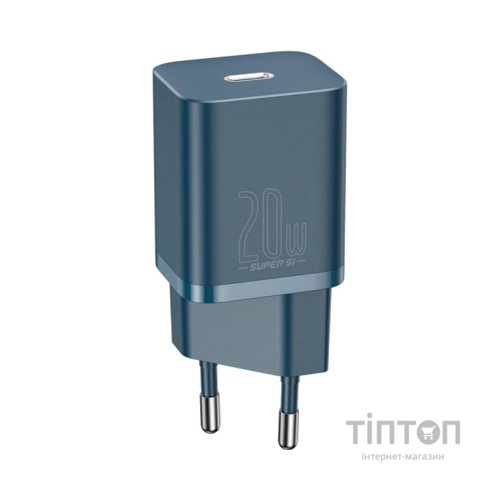 Зарядний пристрій Baseus Super Si Quick Charger 1C Blue (CCSUP-B03)