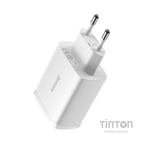 Зарядний пристрій Baseus White (CCXJ020102)