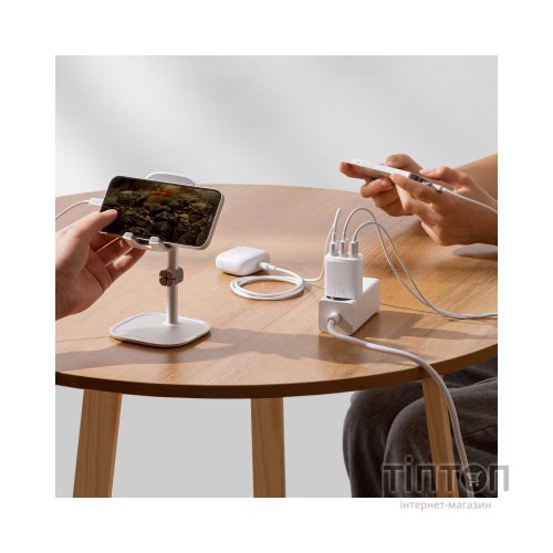 Зарядний пристрій Baseus White (CCXJ020102)