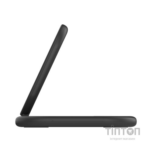 Зарядний пристрій Belkin 3in1 Magnetic Foldable iPhone/Watch/AirPods Qi2 15W black (WIZ029VFBK)