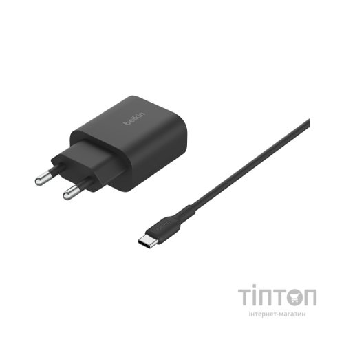 Зарядний пристрій Belkin 3in1 Magnetic Foldable iPhone/Watch/AirPods Qi2 15W black (WIZ029VFBK)