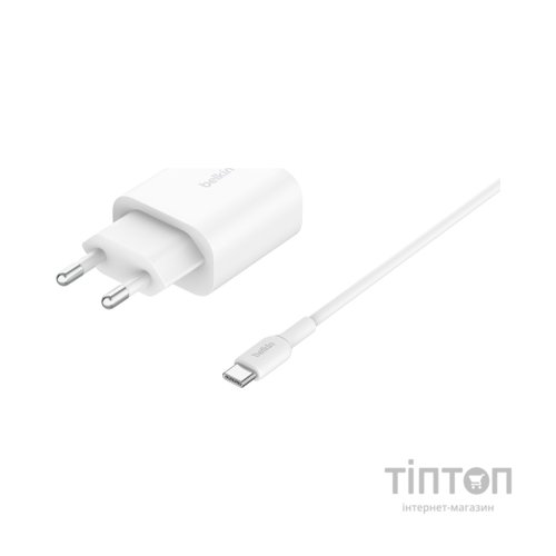 Зарядний пристрій Belkin 3in1 Magnetic Foldable iPhone/Watch/AirPods Qi2 15W white (WIZ029VFWH)