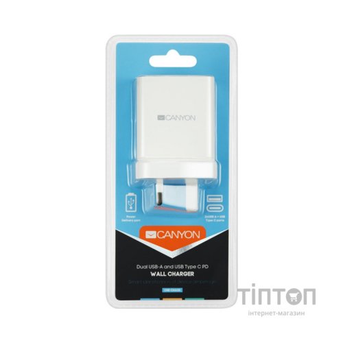 Зарядний пристрій Canyon CNE-CHA08W