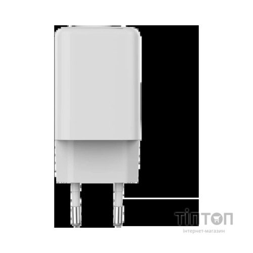 Зарядний пристрій Canyon CU45AC GaN 45W 1xPD 1xQC EU White (CNS-CUW45AC)