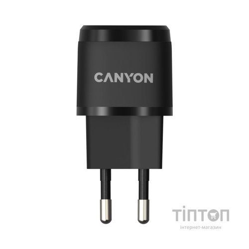 Зарядний пристрій Canyon PD 20W black (CNE-CHA20B05)