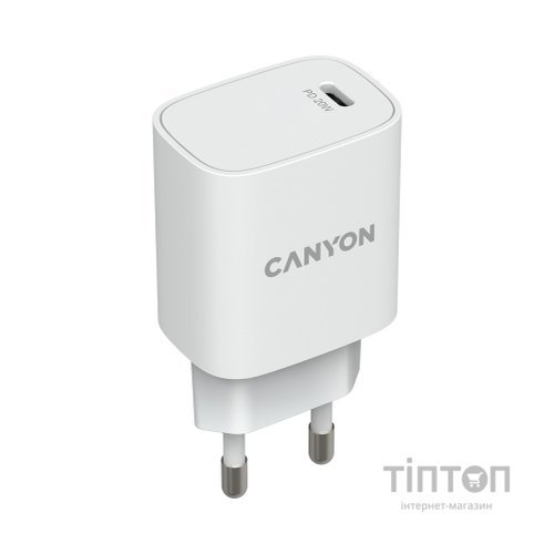 Зарядний пристрій Canyon PD 20W (CNE-CHA20W02)