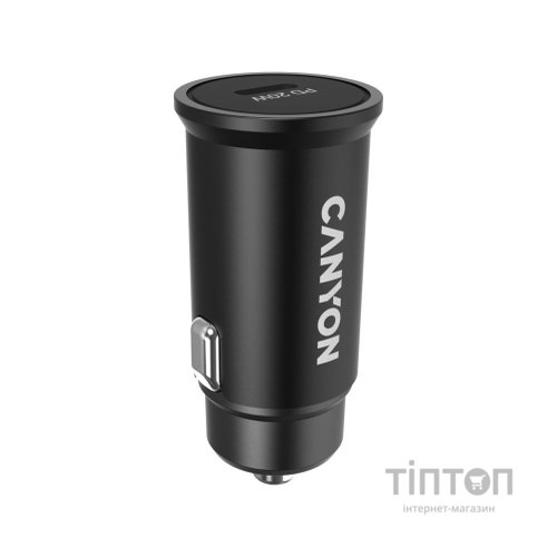 Зарядний пристрій Canyon PD 20W Pocket size car charger (CNS-CCA20B)