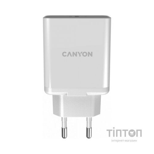 Зарядний пристрій Canyon PD WALL Charger 20W (CNE-CHA20W)