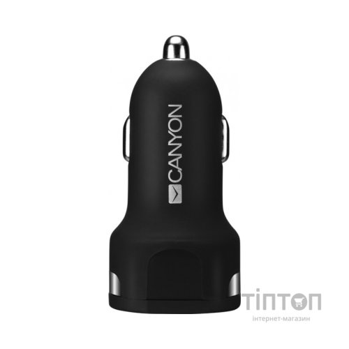 Зарядний пристрій Canyon Universal 2xUSB car adapter (CNE-CCA04B)