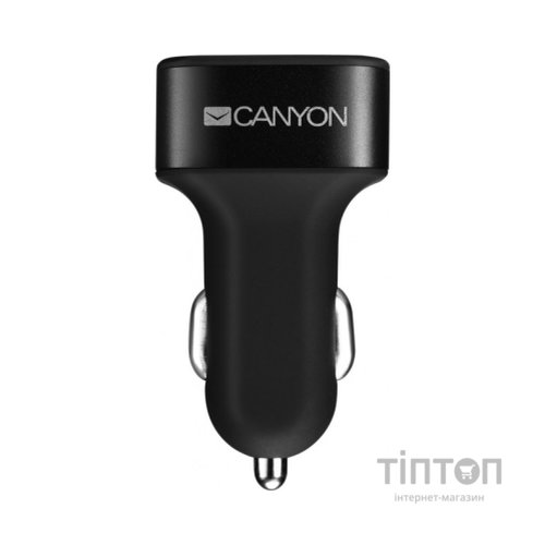 Зарядний пристрій Canyon Universal 3xUSB car adapter (CNE-CCA06B)