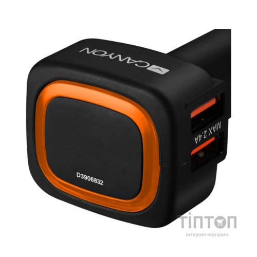Зарядний пристрій Canyon Universal 4xUSB car adapter (CNE-CCA05B)