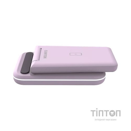 Зарядний пристрій Canyon WS-304 Foldable 3in1 Wireless charger Iced Pink (CNS-WCS304IP)