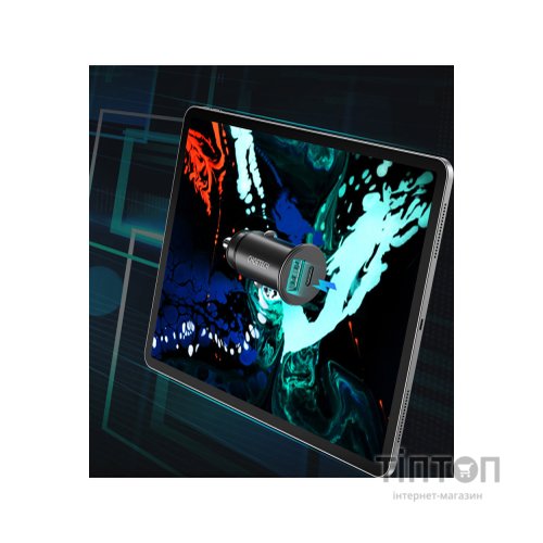 Зарядний пристрій Choetech 2xUSB 40W (2xUSB-C) PD3.0 20W (TC0008-V2-BK)