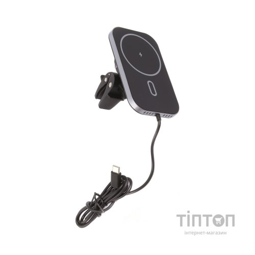 Зарядний пристрій Choetech QI 15W compatible MagSafe (T200-F-201BK)