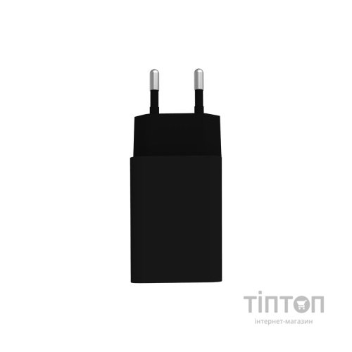 Зарядний пристрій ColorWay 1USB AUTO ID 2A (10W) black (CW-CHS012-BK)