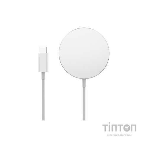 Зарядний пристрій ColorWay MagSafe Charger 15W (White) (CW-CHW27Q-WT)