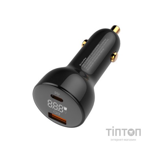 Зарядний пристрій ColorWay Power Delivery PPS USB (USB-A + USB-C) (100W) Black (CW-CHA044PD-BK)