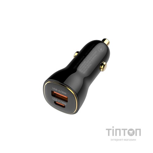 Зарядний пристрій ColorWay PowerDelivery PPS USB (USB-A + USB-C) (60W) Black (CW-CHA046PD-BK)